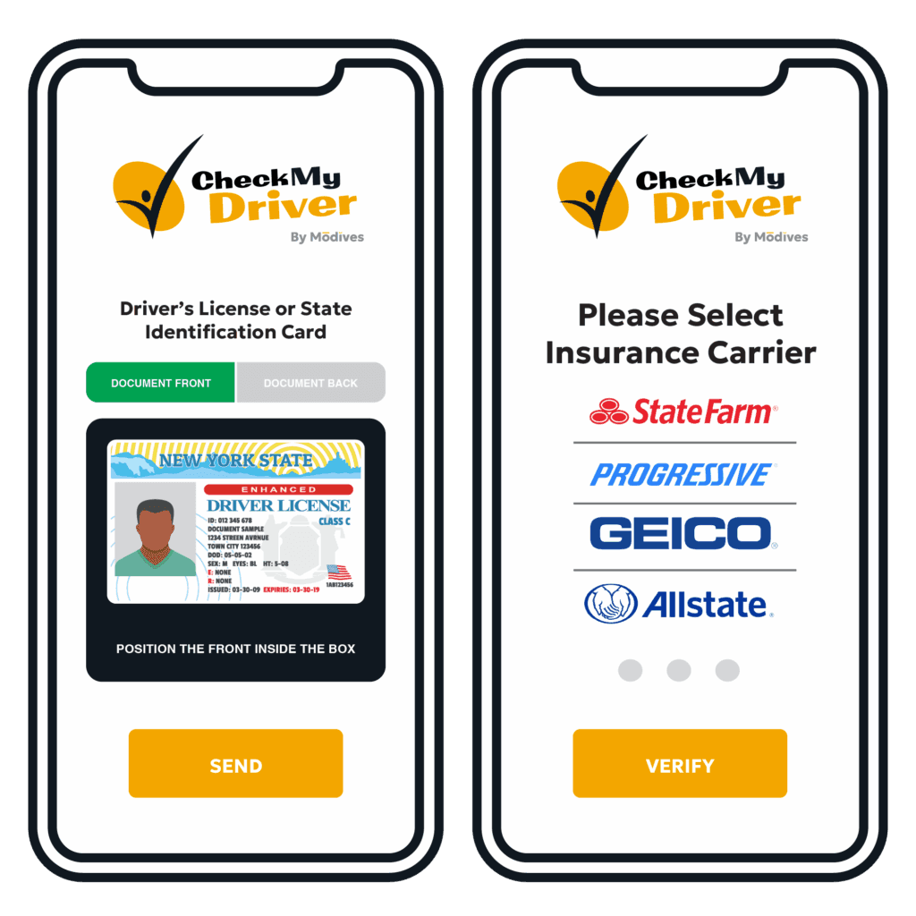 Customer Logs In, Verifies ID, and Coverage